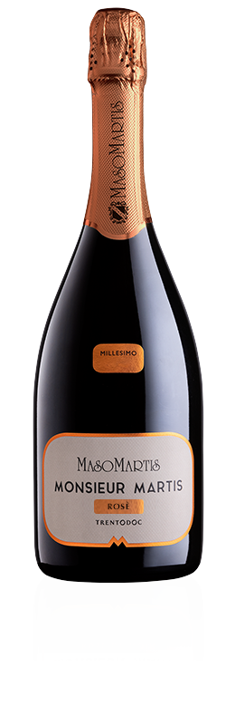 TRENTODOC - Monsieur Martis Rosé Brut Millesimato